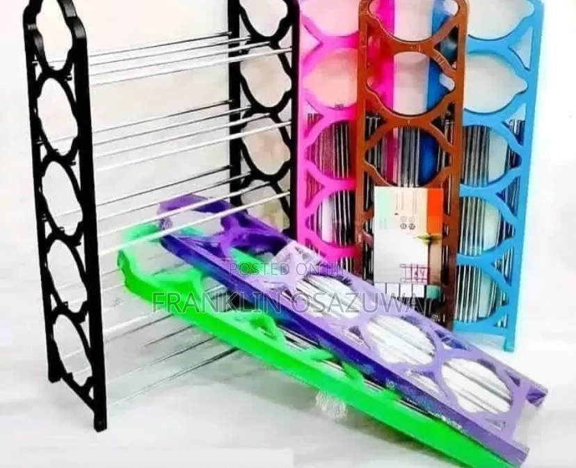 5-Layer Multipurpose Shoe Rack Organizer – Space Saving