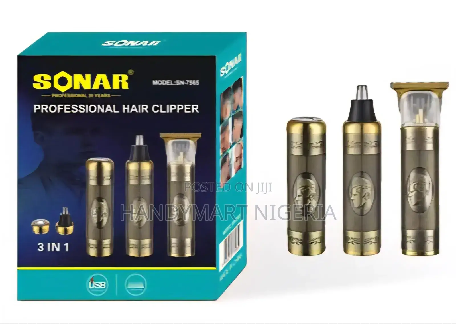SN-7565 Professional 3-in-1 Hair Clipper 20% OFF