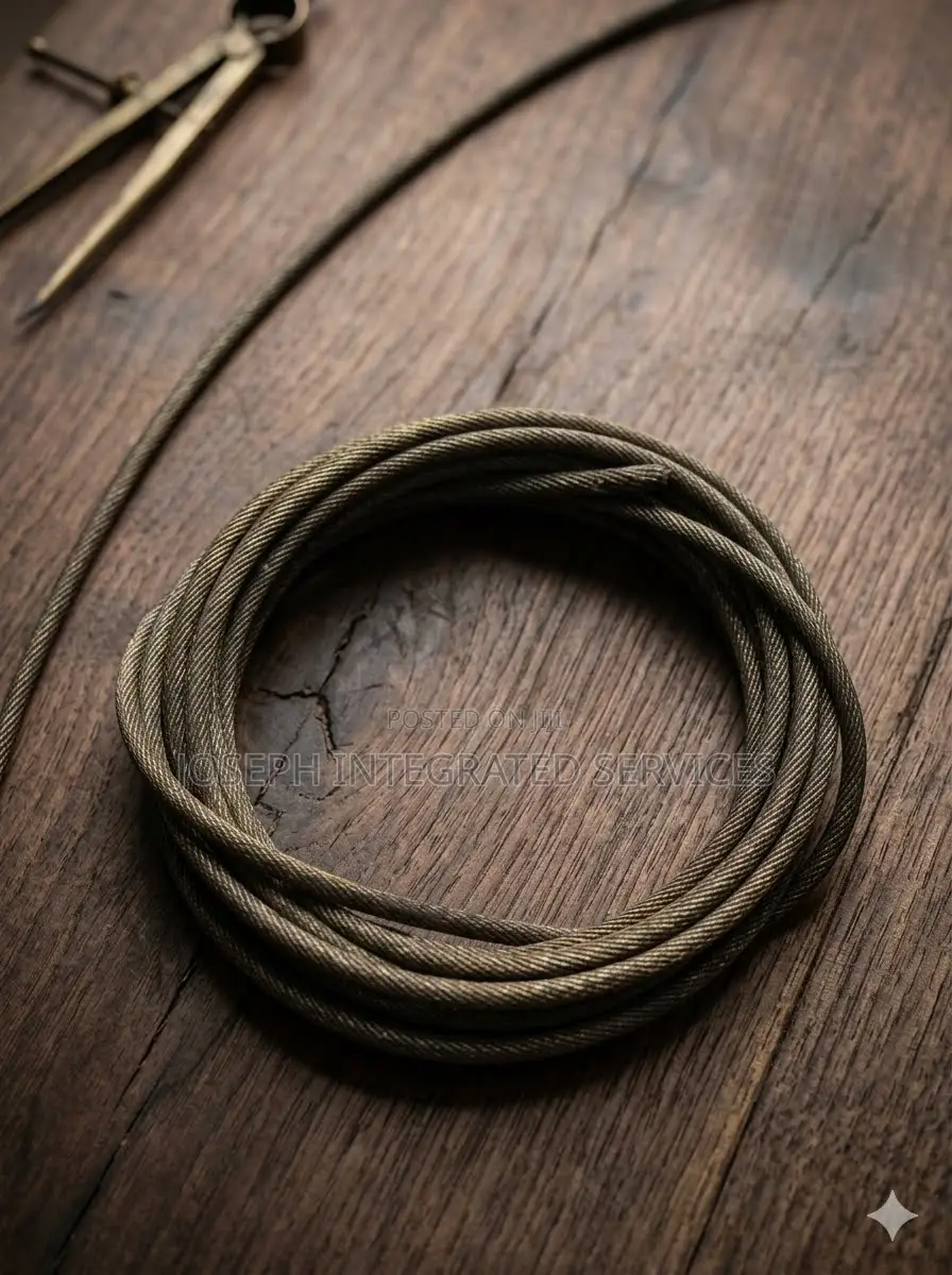 10mm Heavy-Duty Steel Wire Rope (Per Meter)