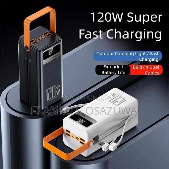 50000mAh 120W Fast Charging Power Bank