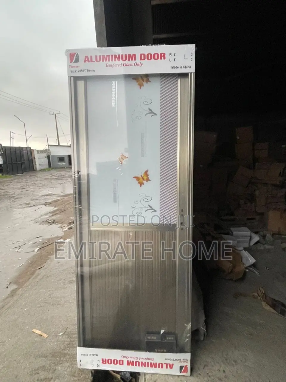 Aluminum Toilet and Bathroom Door