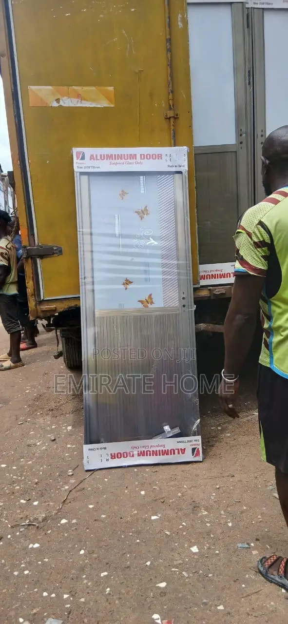 Aluminum Toilet and Bathroom Door