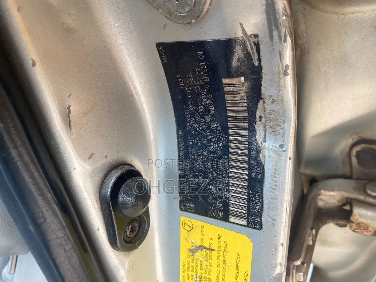 Toyota Highlander 2006 Silver