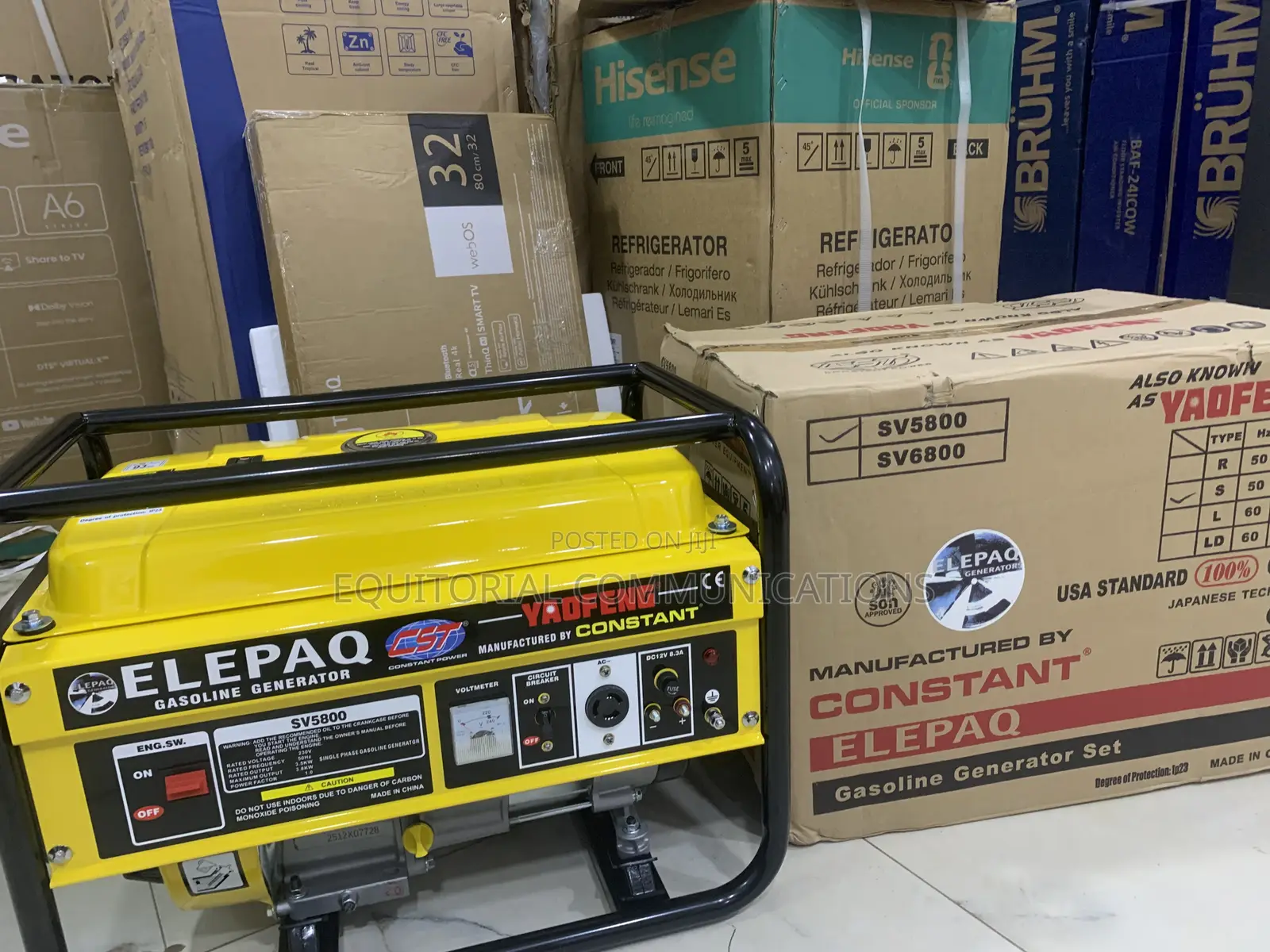 Elepaq SV5800 Constant Generator – Durable Design With Superior Output