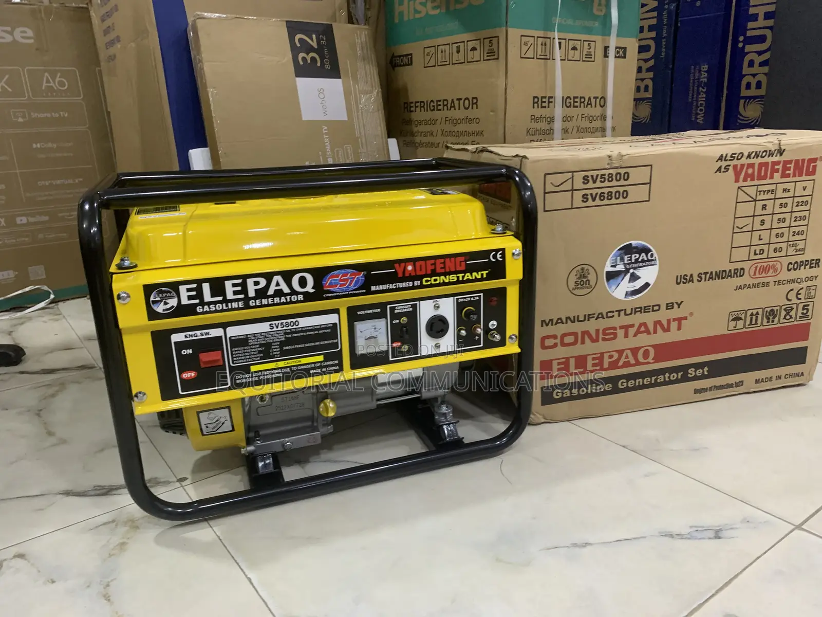 Elepaq SV5800 Constant Generator – Durable Design With Superior Output