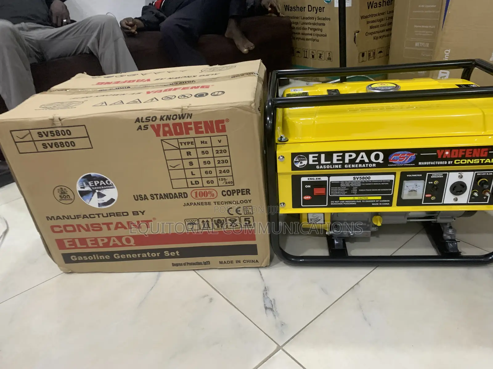 Elepaq SV5800 Generator – Compact, Powerful Reliable