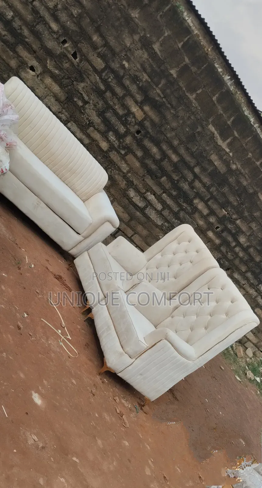 Brand New Top Quality 7 Seaters Luxury Fabric Sofa Set (3,2,1,1)