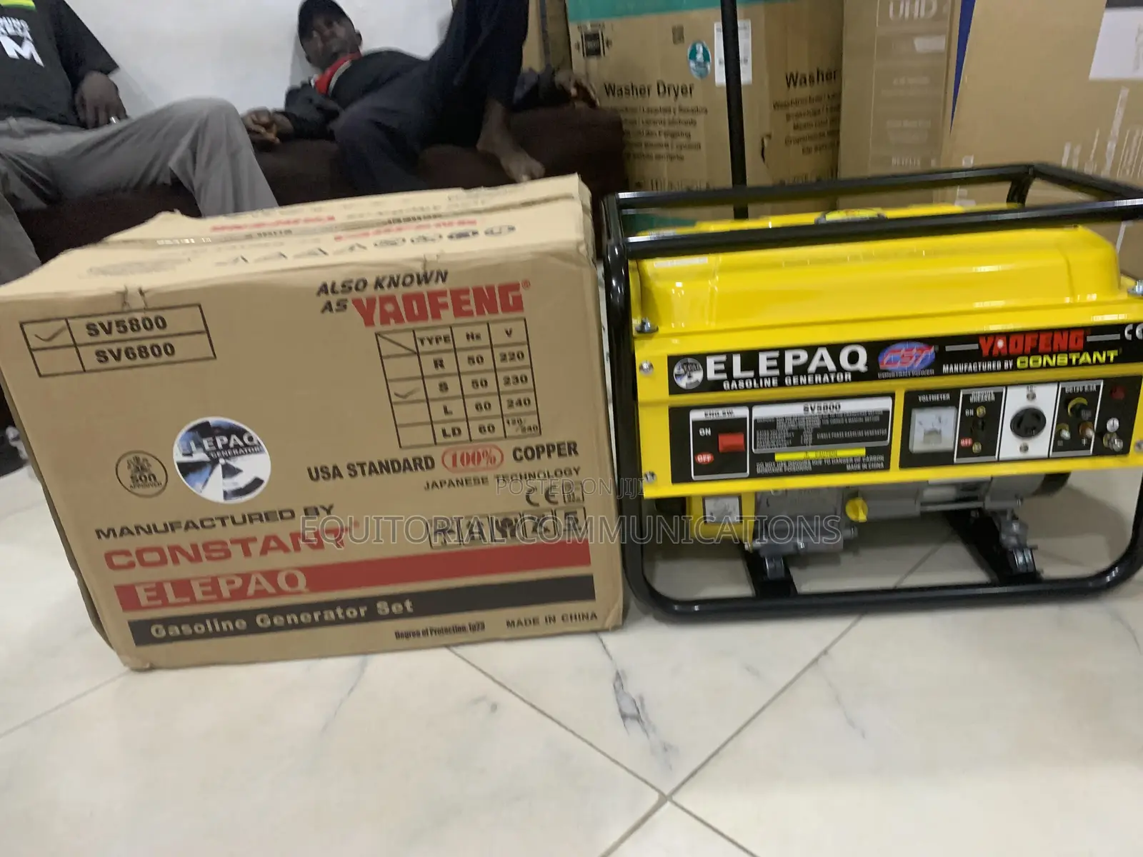Elepaq SV5800 Generator – Efficient Engine With Stable Performance