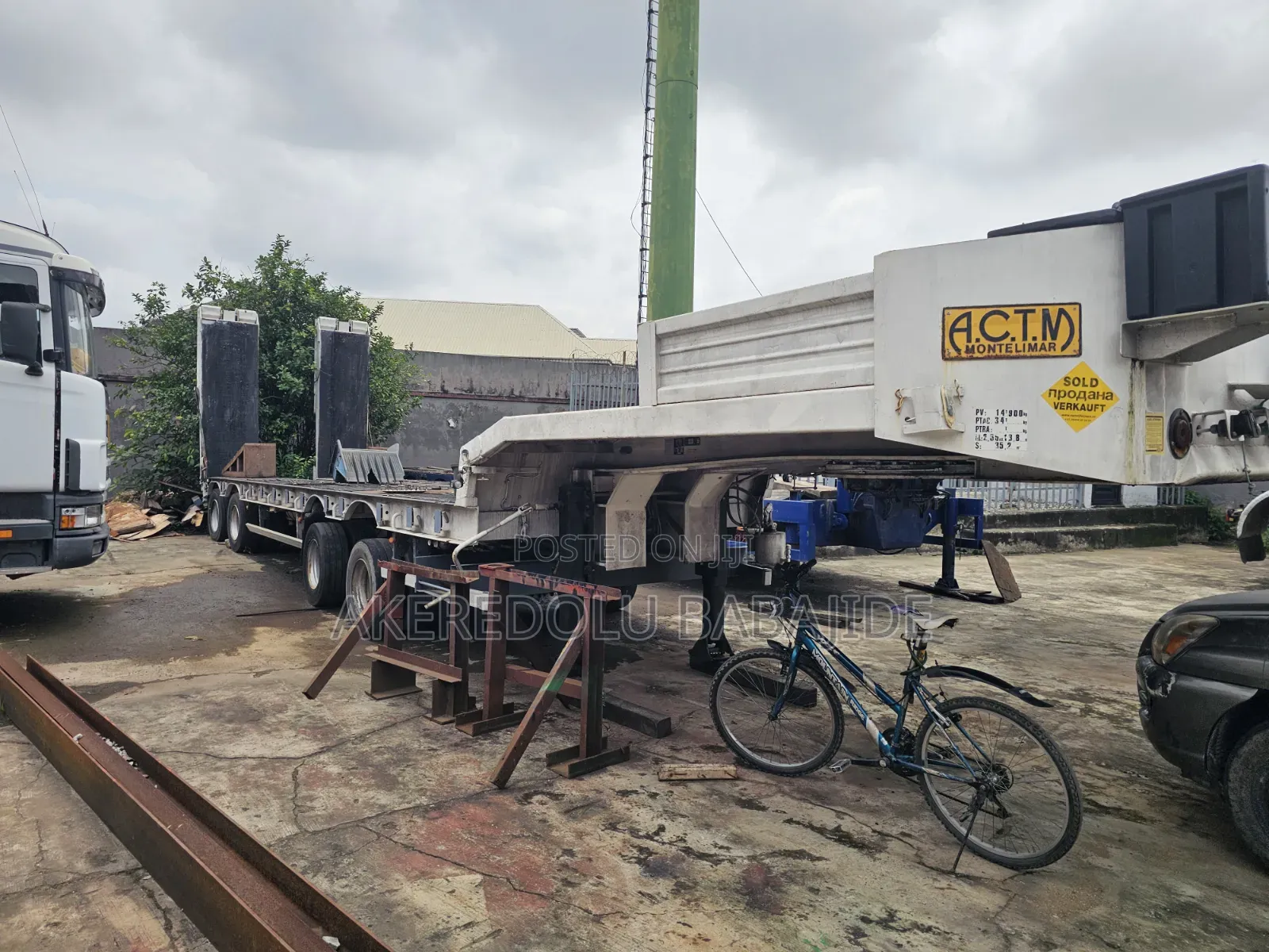 80ton Tokunbo Lowbed