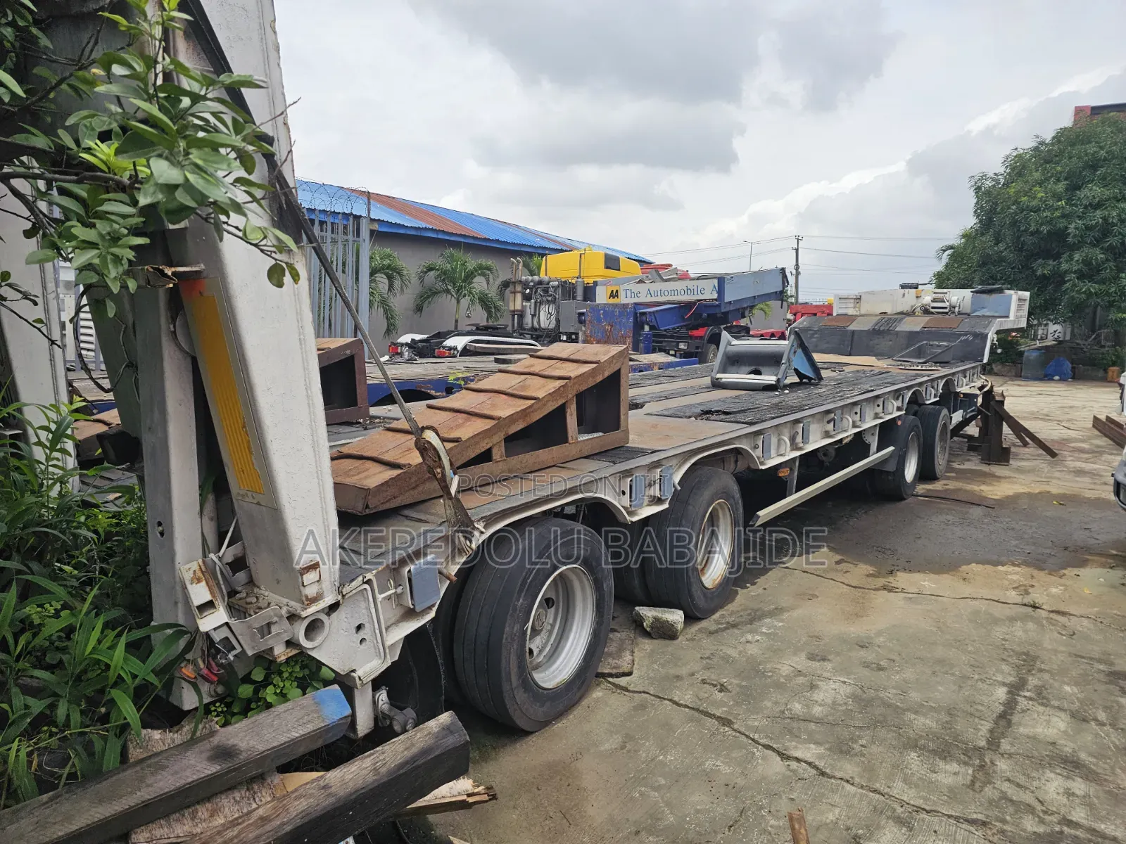 80ton Tokunbo Lowbed