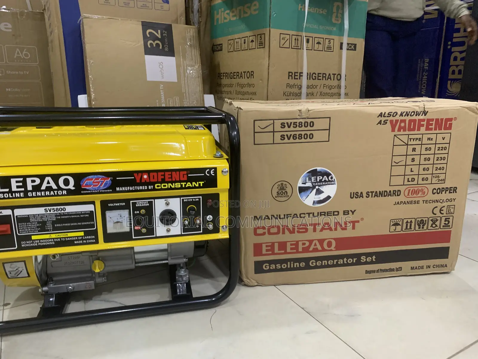 Elepaq SV5800 Constant Generator – The Ultimate Backup Power Machine