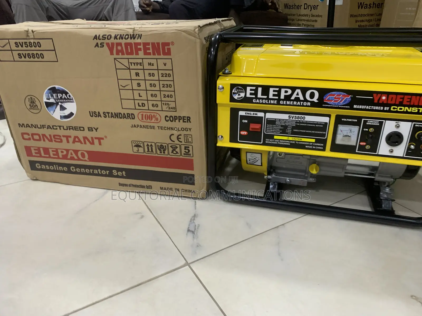 Elepaq SV5800 Generator – Powerful Engine for Continuous Performance