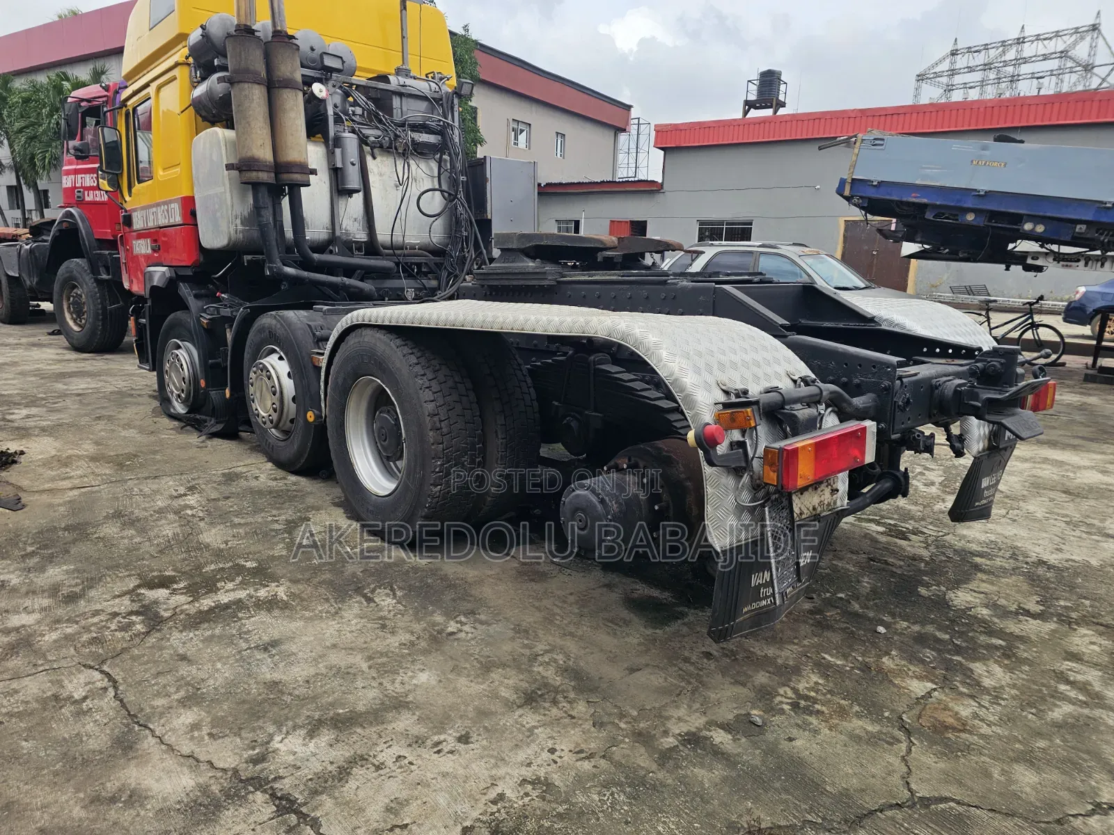 Man Truck 12tire Nigeria Uesd