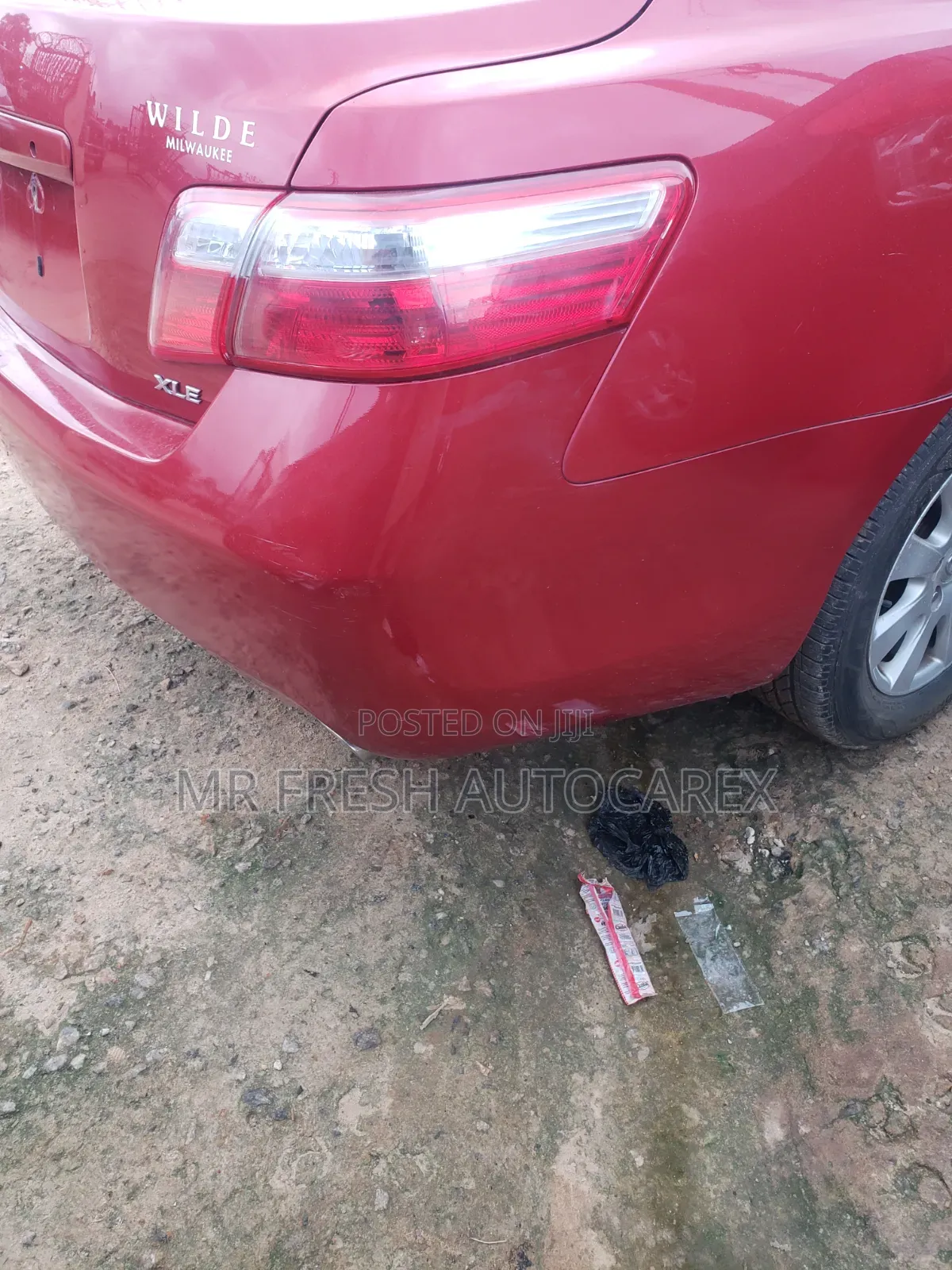 Toyota Camry 2008 Red