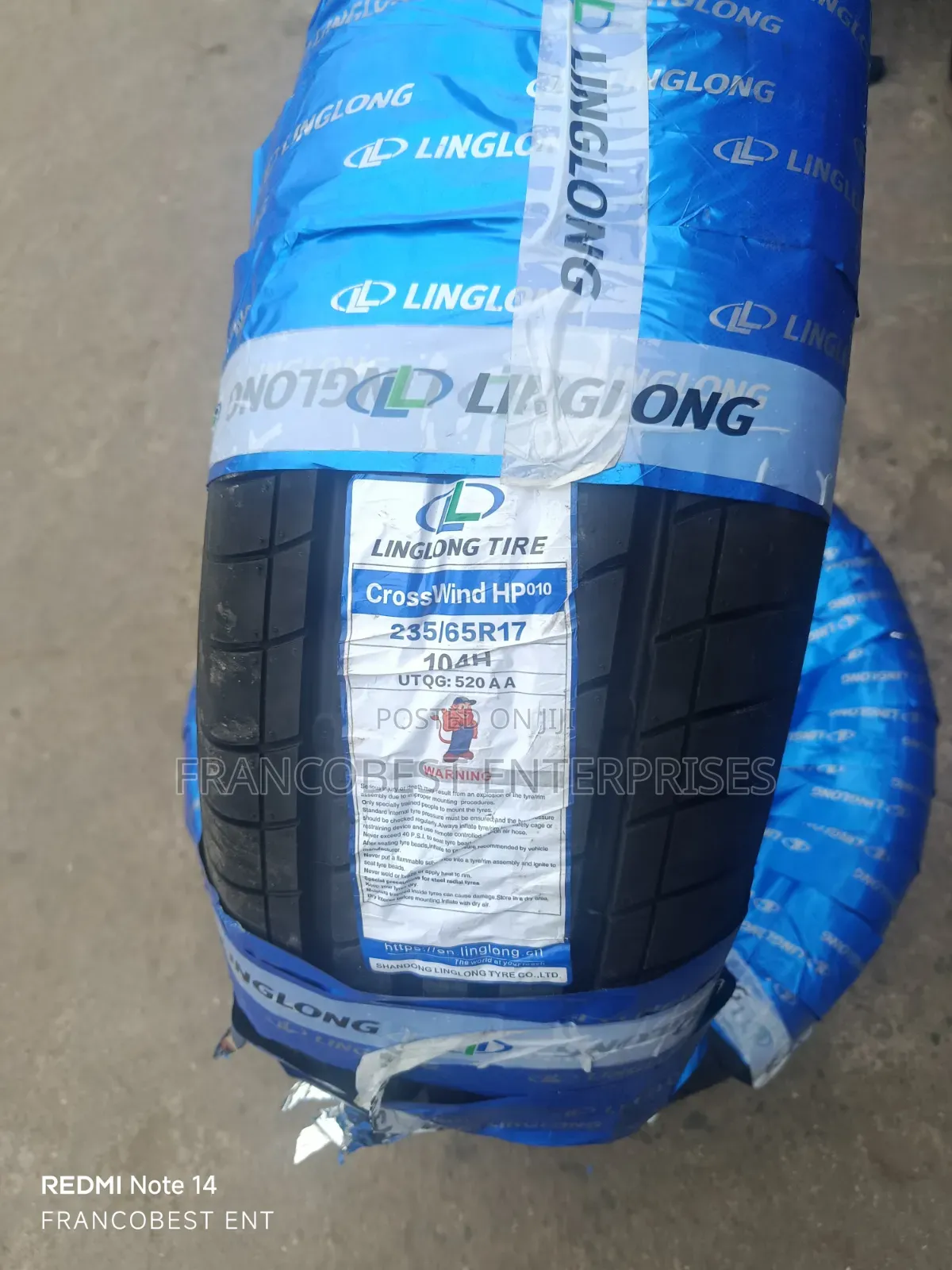 235/65r17 Original Linglong Tyre