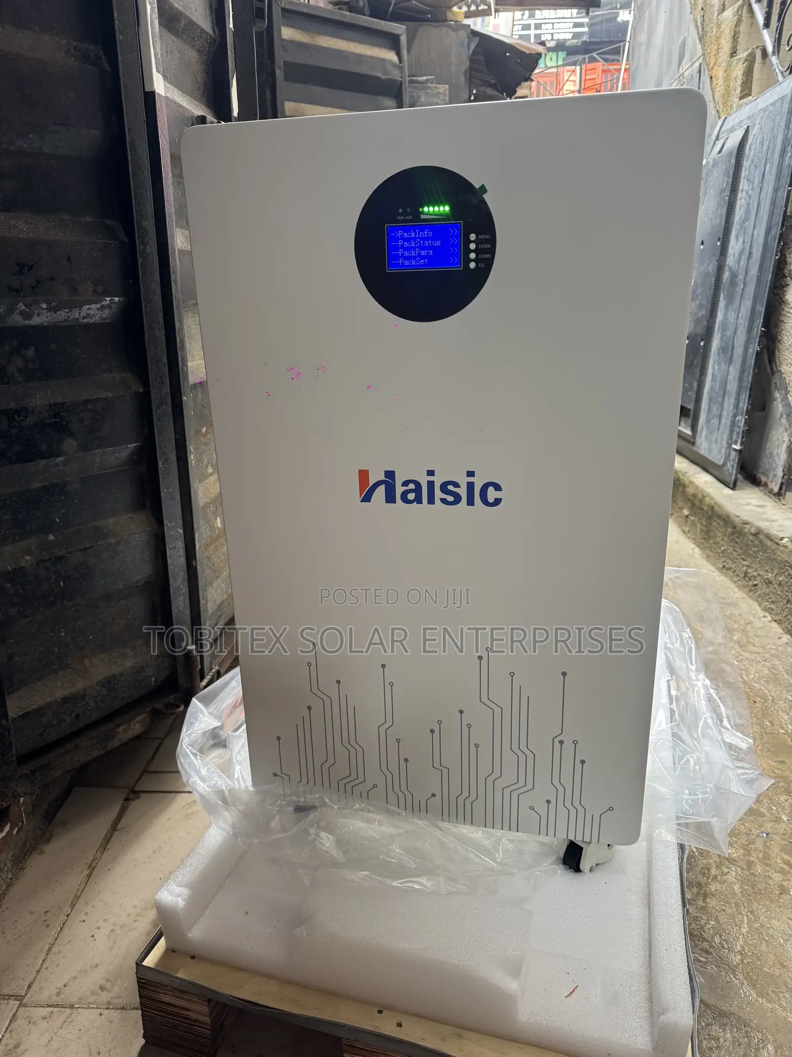 Haisic 15kwh Lithium Ion Batteries 51.2v