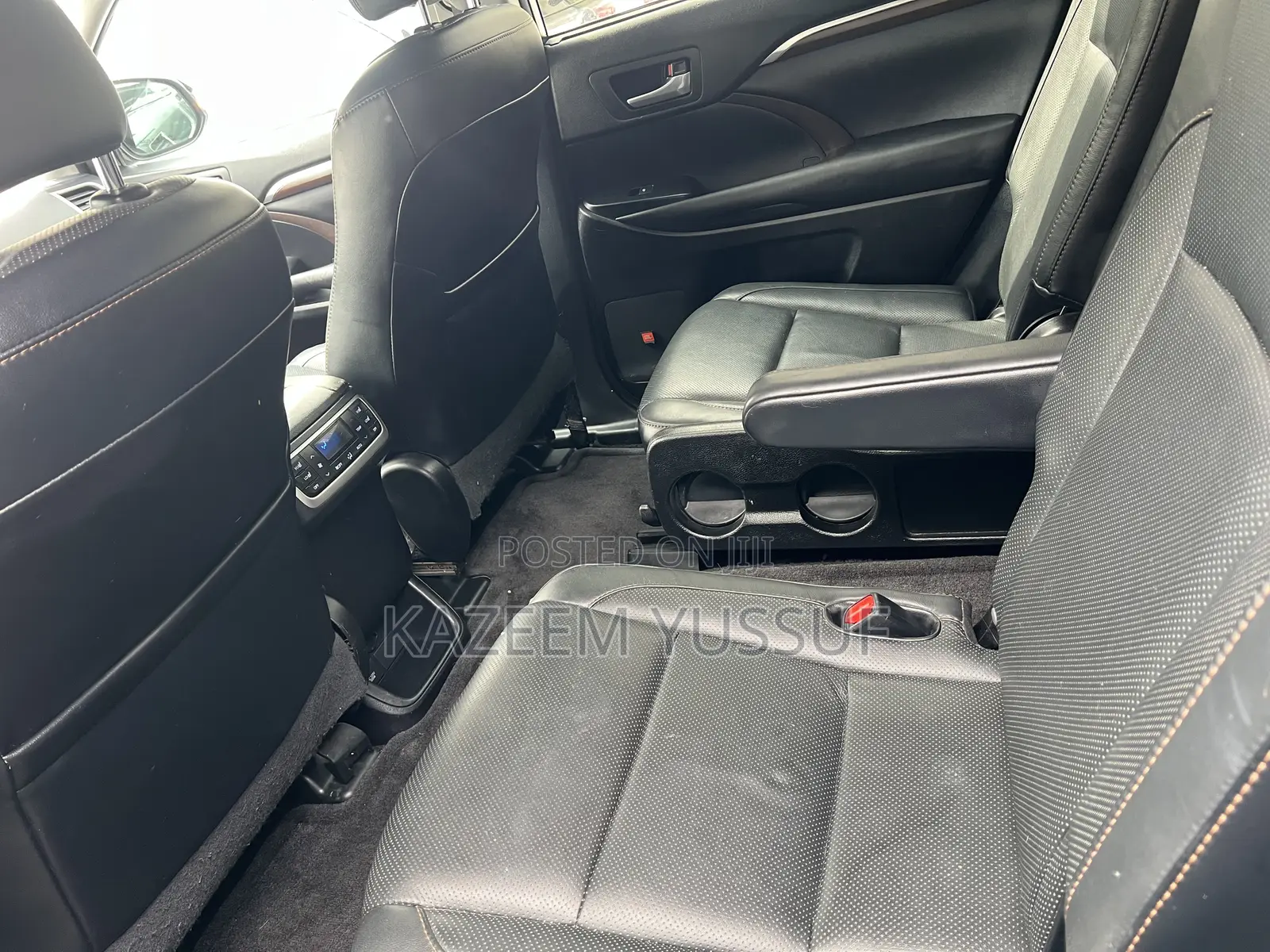 Toyota Highlander Limited V6 4x4 (3.5L 6cyl 6A) 2016 Black