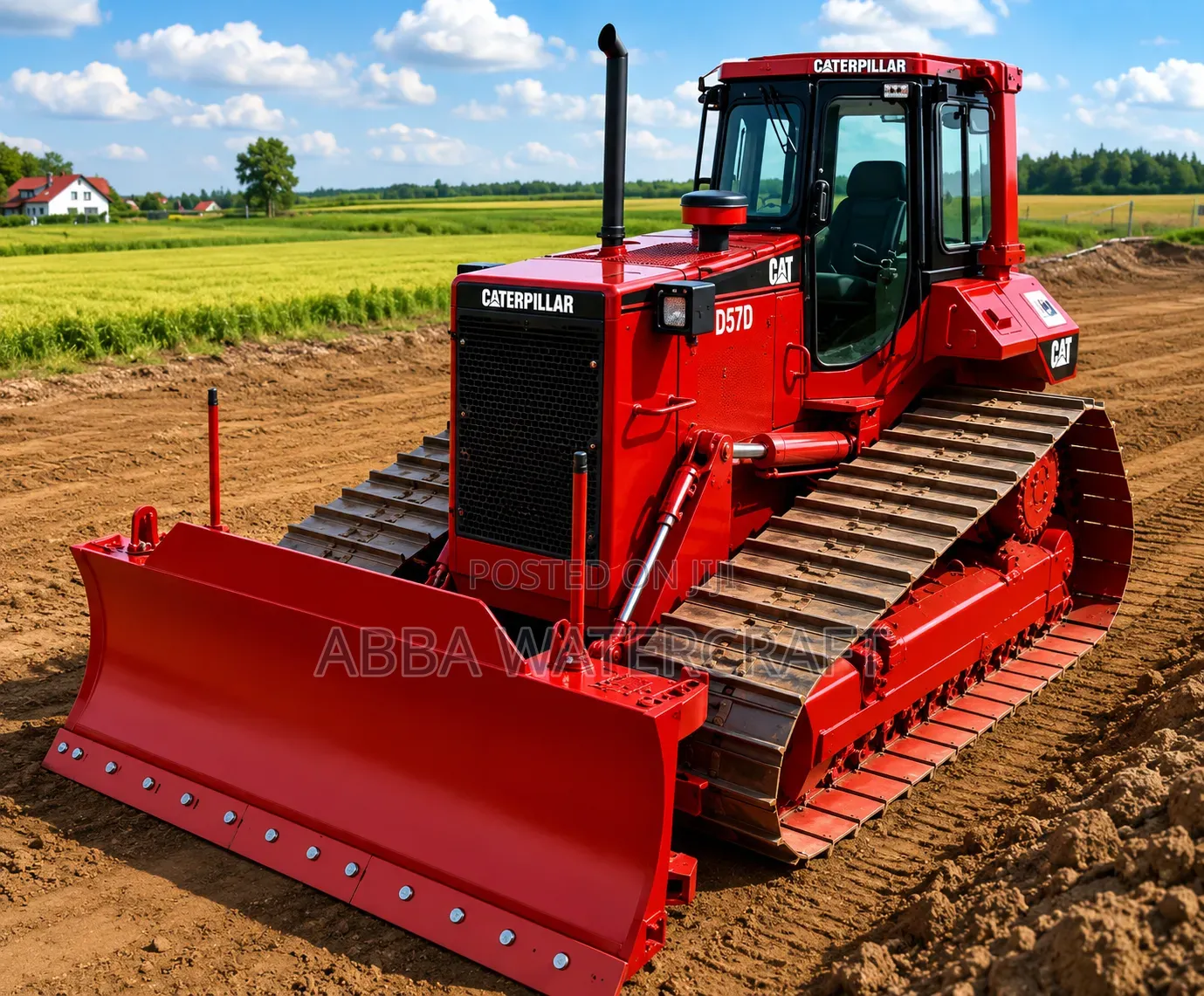 Heavy-Duty v-Track Bulldozer Available for Lease