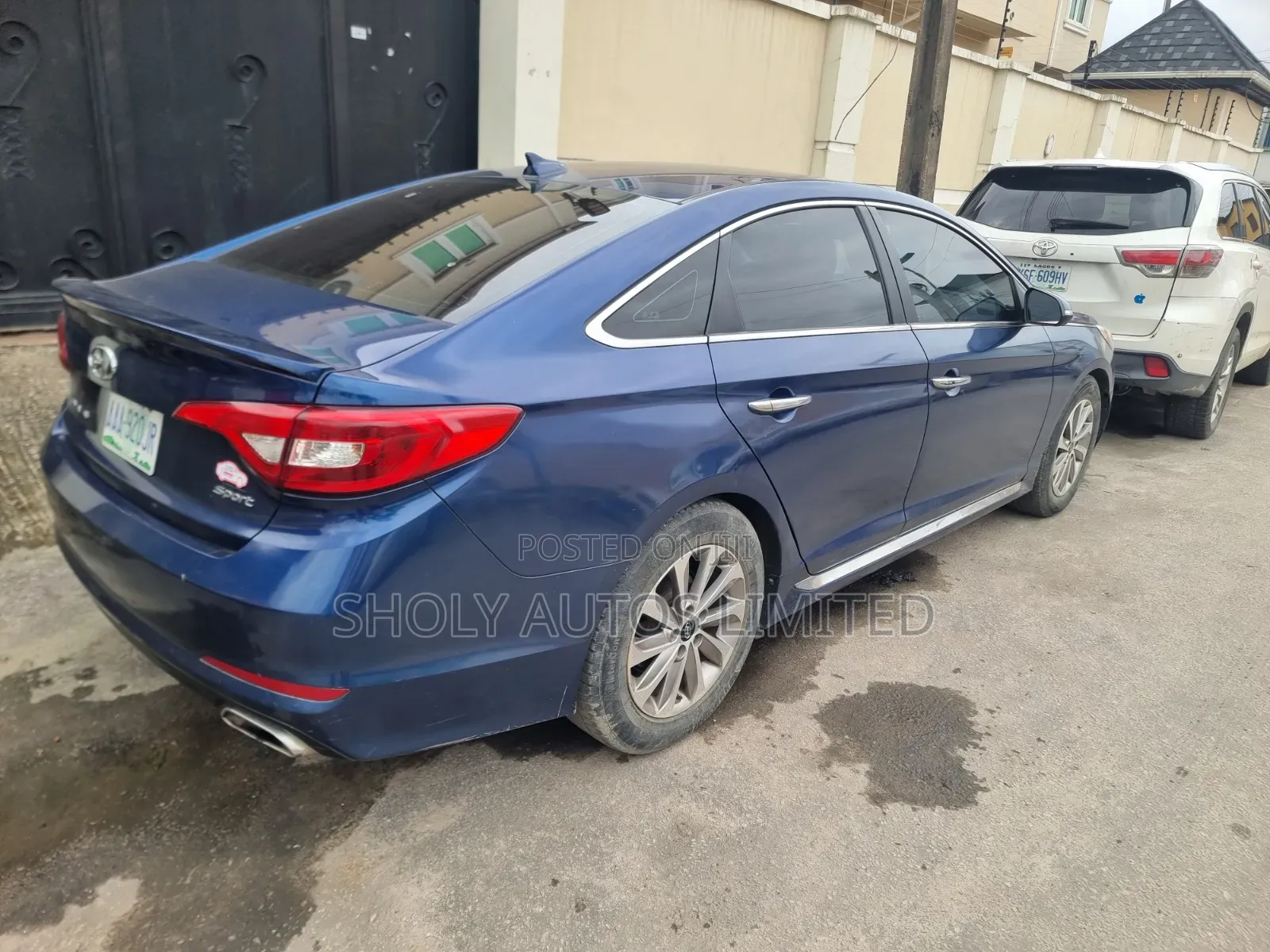 Hyundai Sonata 2015 Blue