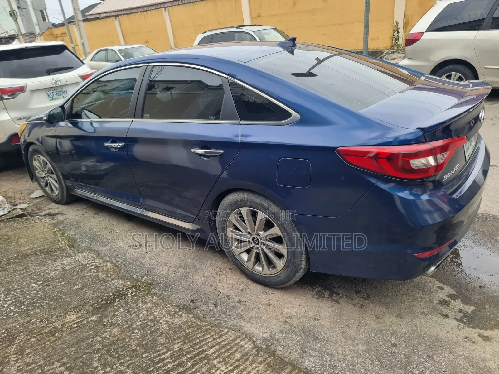 Hyundai Sonata 2015 Blue