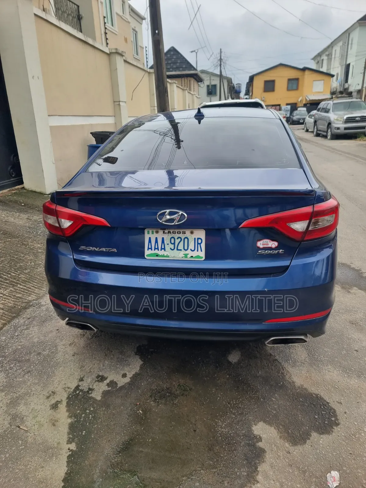 Hyundai Sonata 2015 Blue