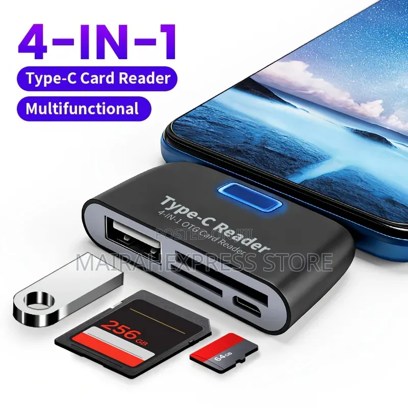 Generic 4-in-1 OTG Card Reader.