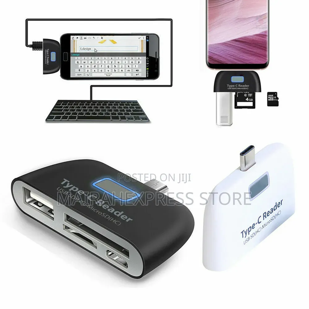 Generic 4-in-1 OTG Card Reader.