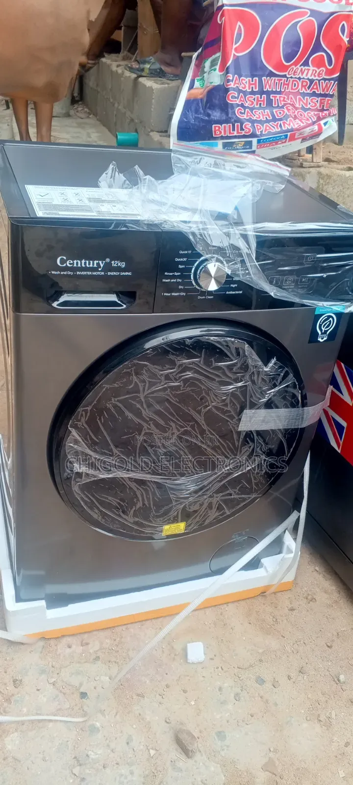 Original Century Washing Machines 12 Kg Wash and Drying