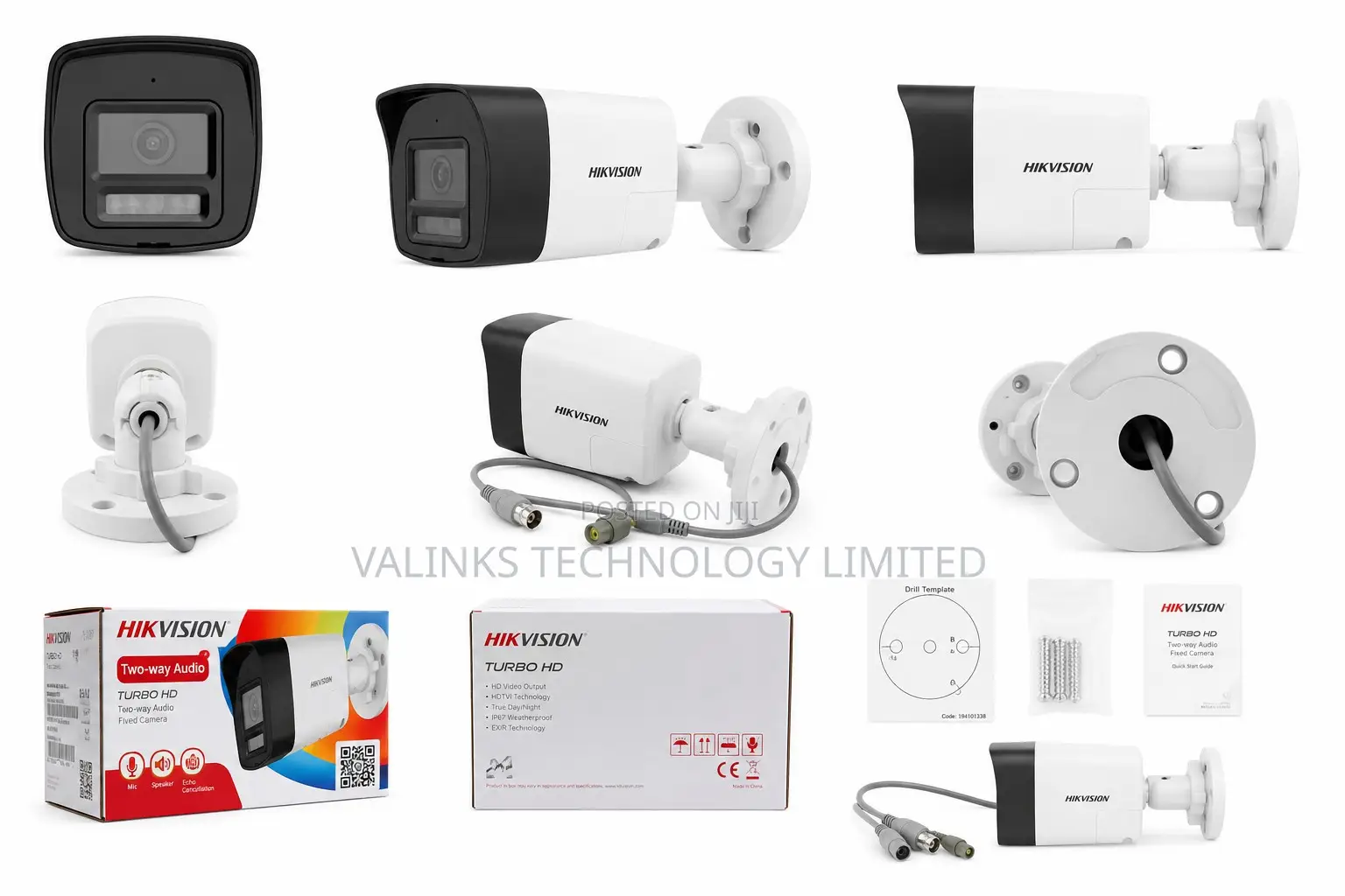 Hikvision 2MP Two Way Audio Fixed Mini Bullet Camera