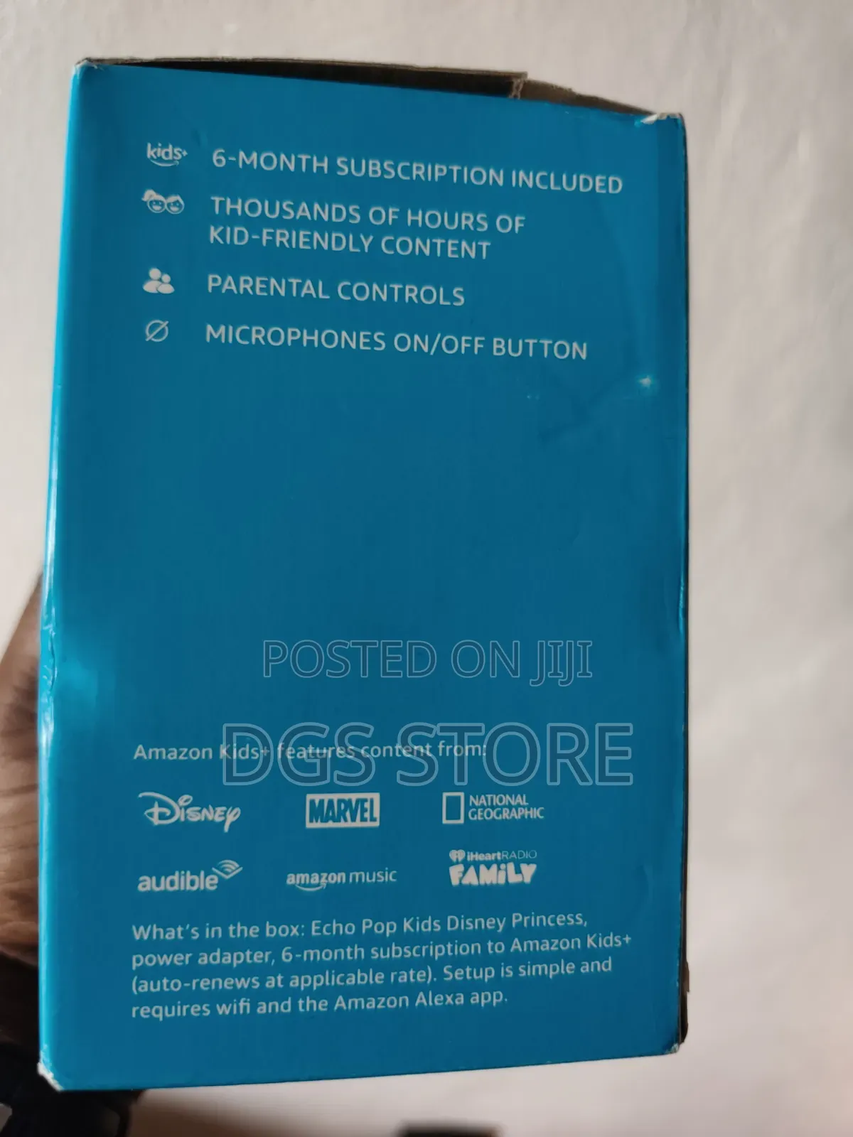 Amazon Echo PoP Kids Alexa Age 3+