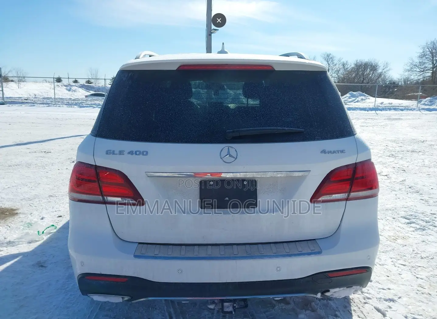 Mercedes-Benz GLE-Class GLE 400 4MATIC 2017 White