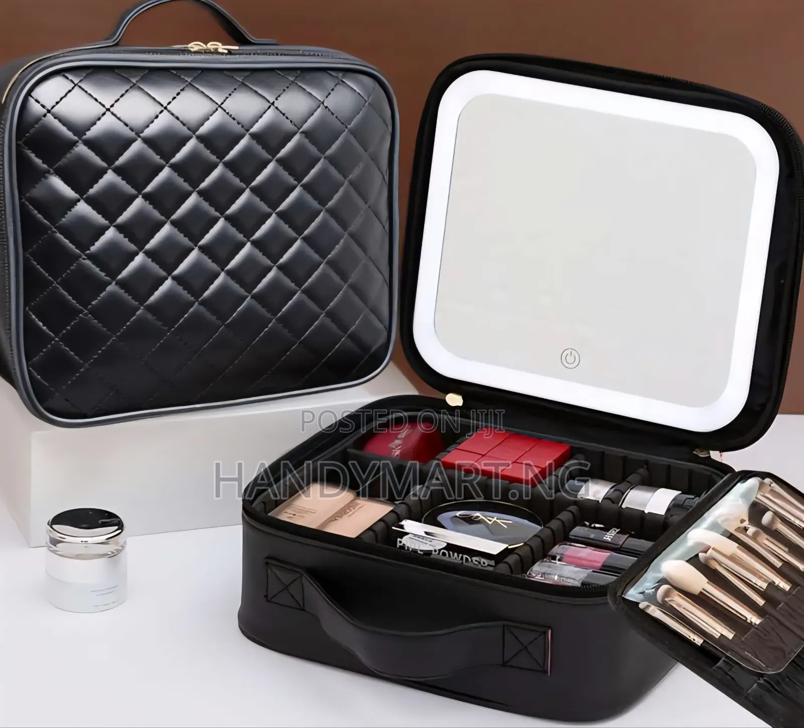 Travel Makeup Bag With LED Lighted Mirror 20% OFF