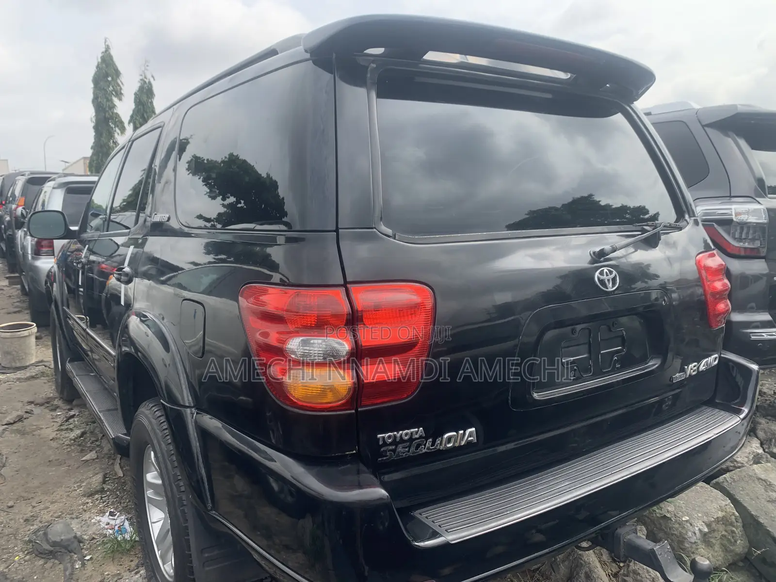 Toyota Sequoia Limited 4dr SUV (4.7L 8cyl 4A) 2004 Black