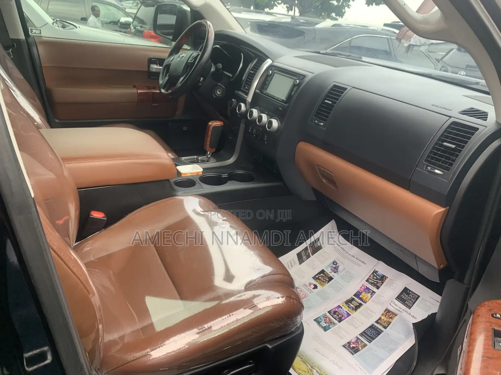 Toyota Sequoia Platinum 4x4 2019 Black