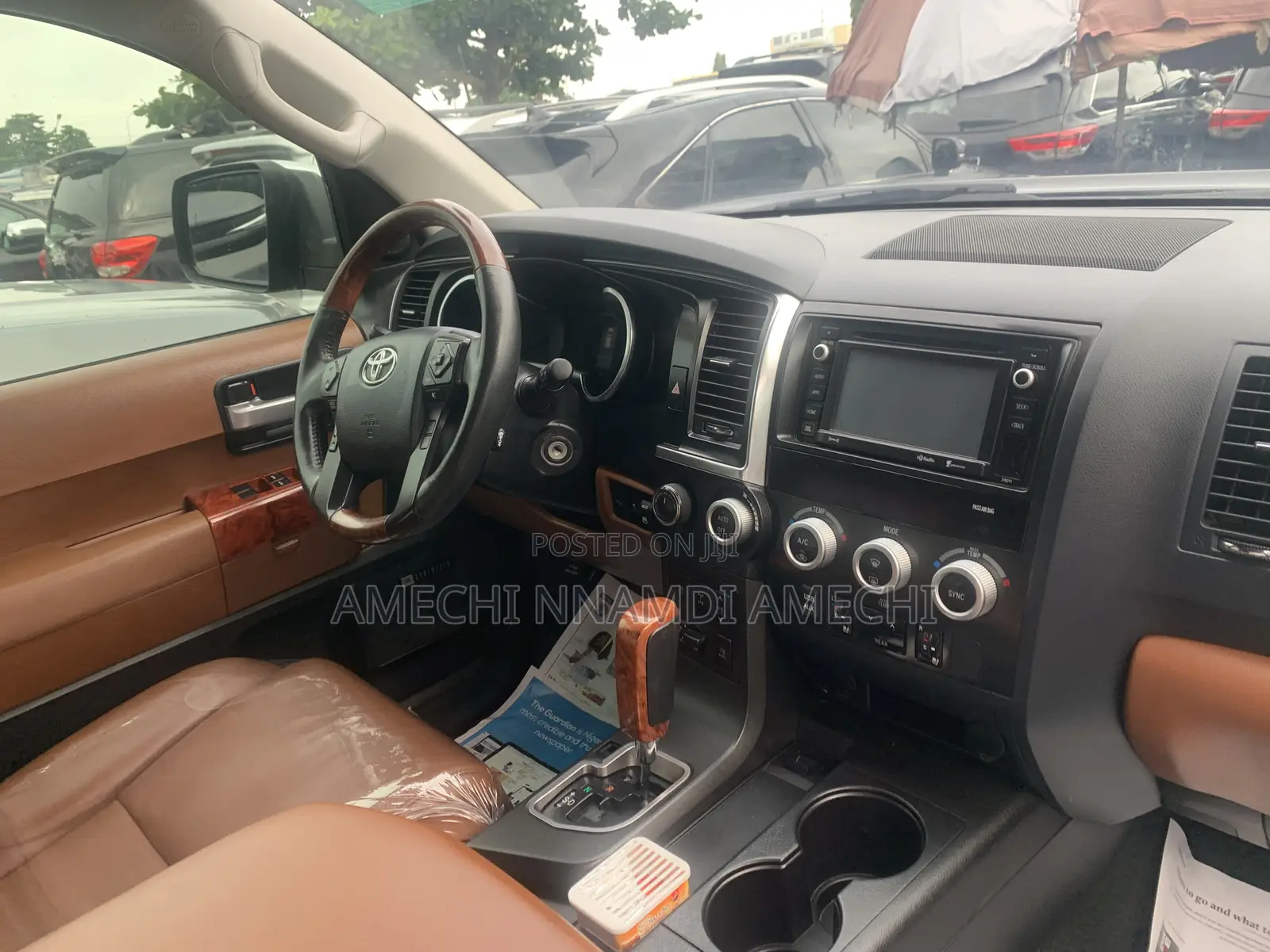 Toyota Sequoia Platinum 4x4 2019 Black