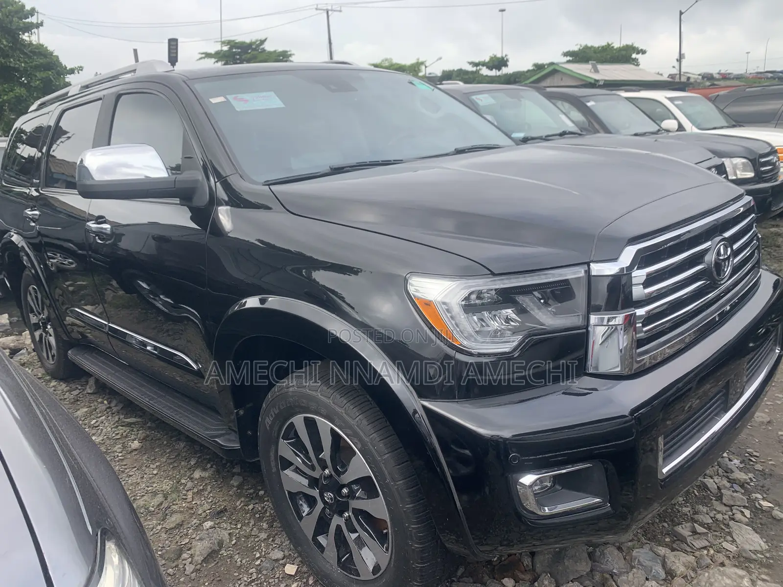 Toyota Sequoia Platinum 4x4 2019 Black