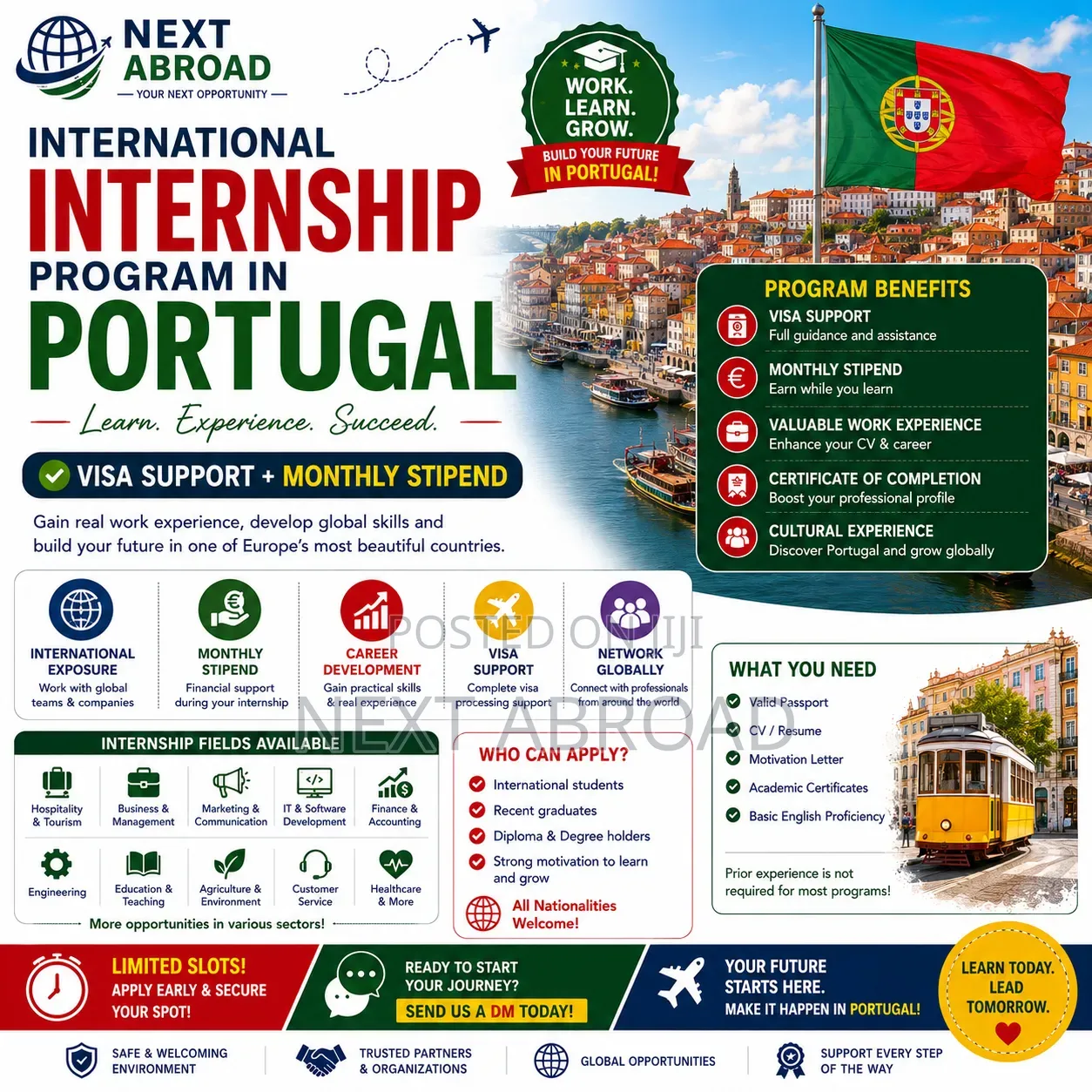 International Internship Program in Portugal