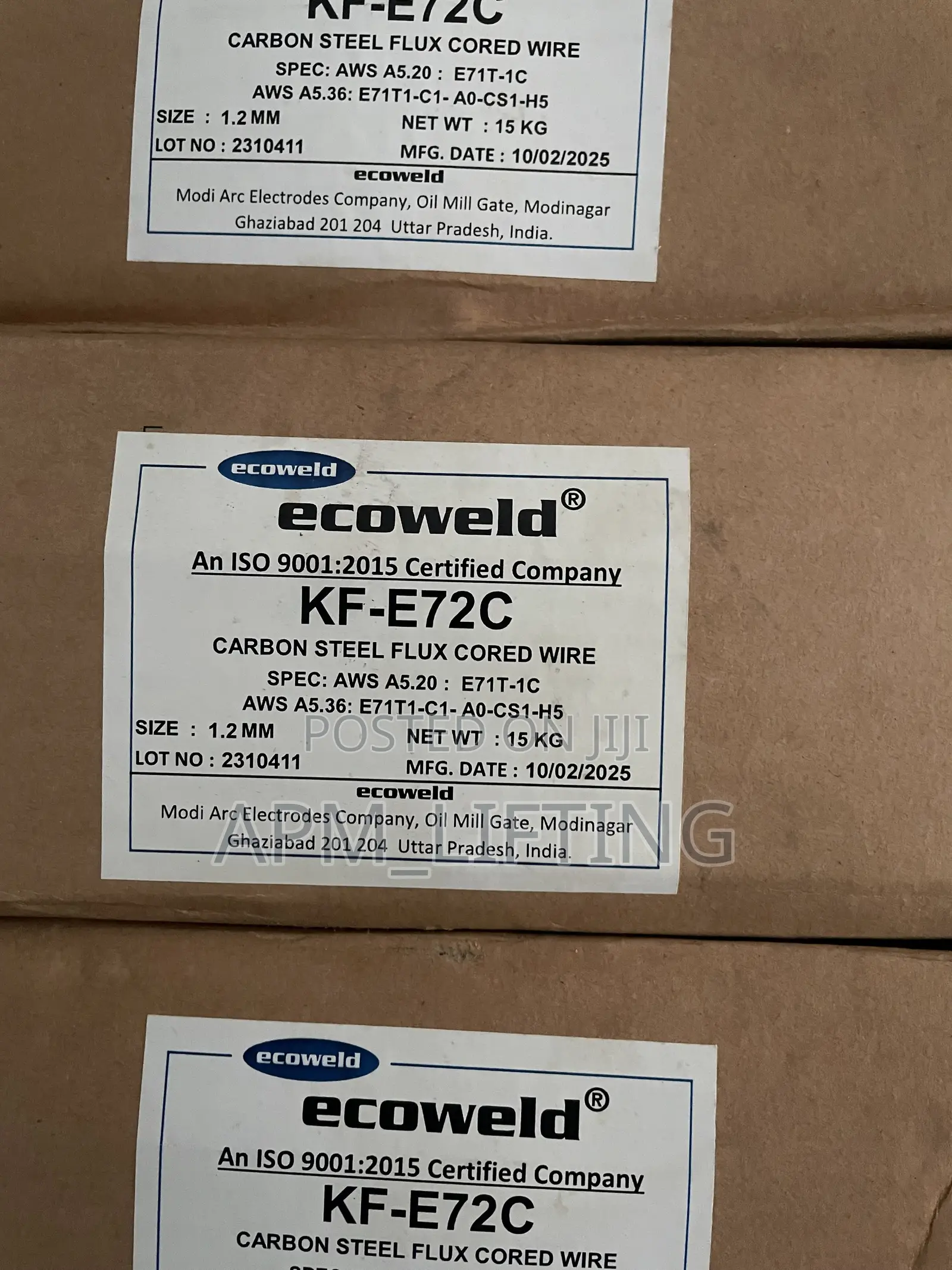Ecoweld KF-E72C Carbon Steel Flux-Cored Wire