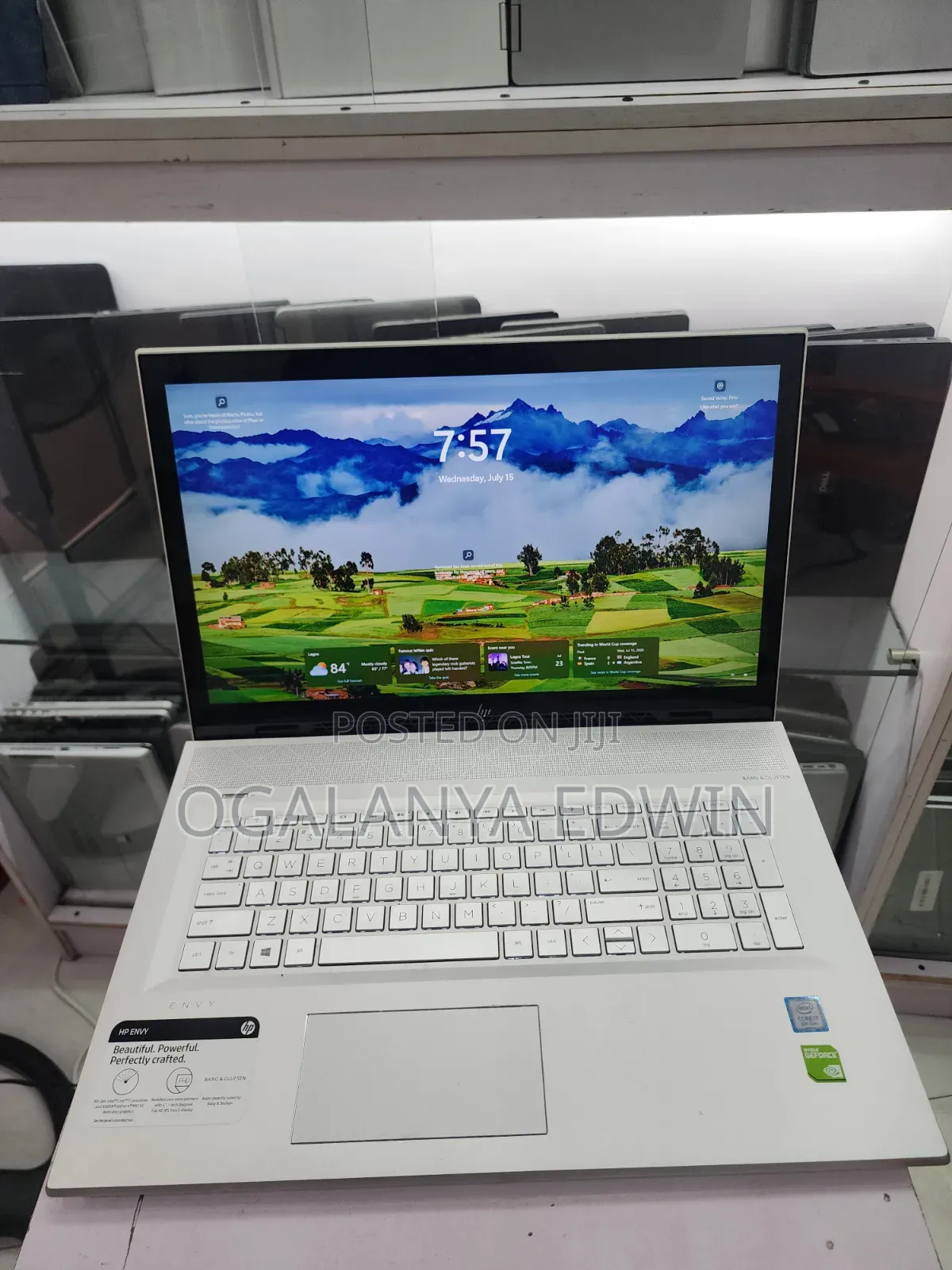 Laptop HP Envy 17t 8GB Intel Core i7 SSD 128GB