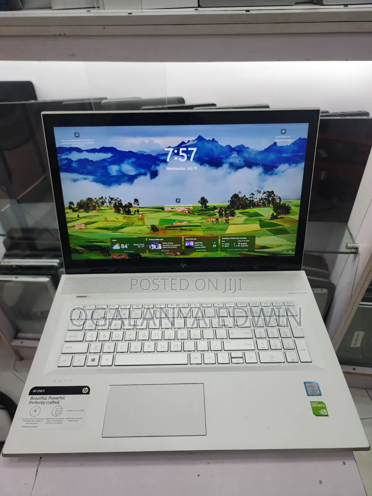 Laptop HP Envy 17t 8GB Intel Core i7 SSD 128GB
