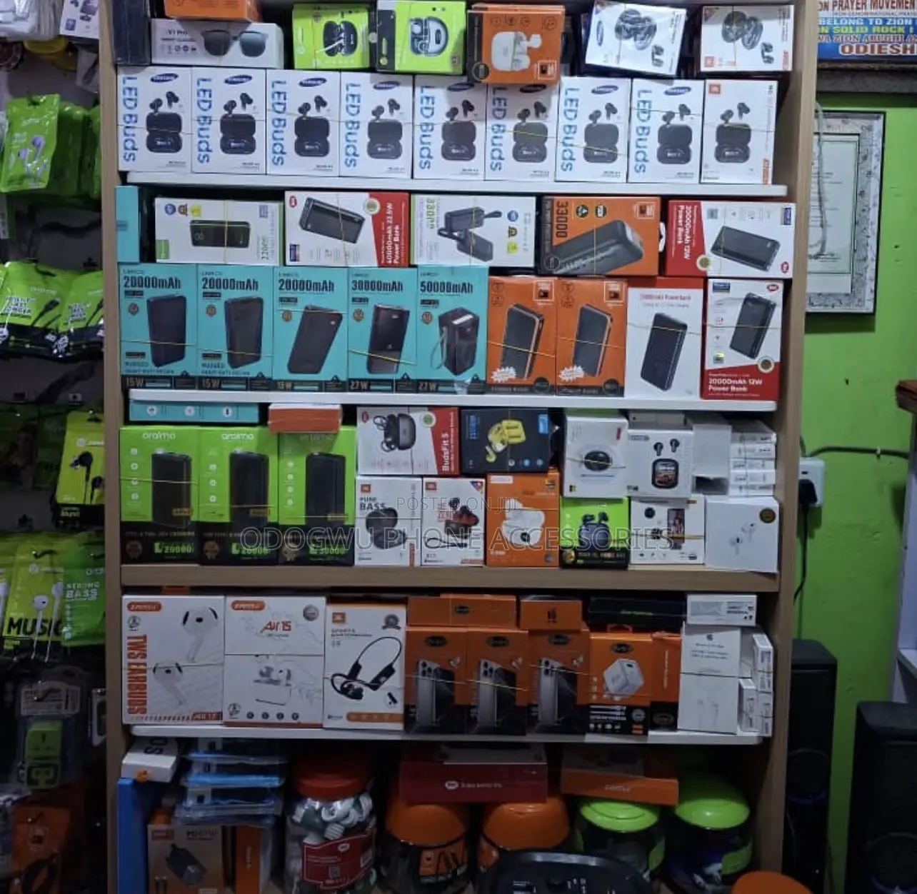 Led Buds and 50000mah Linkco Power Bank