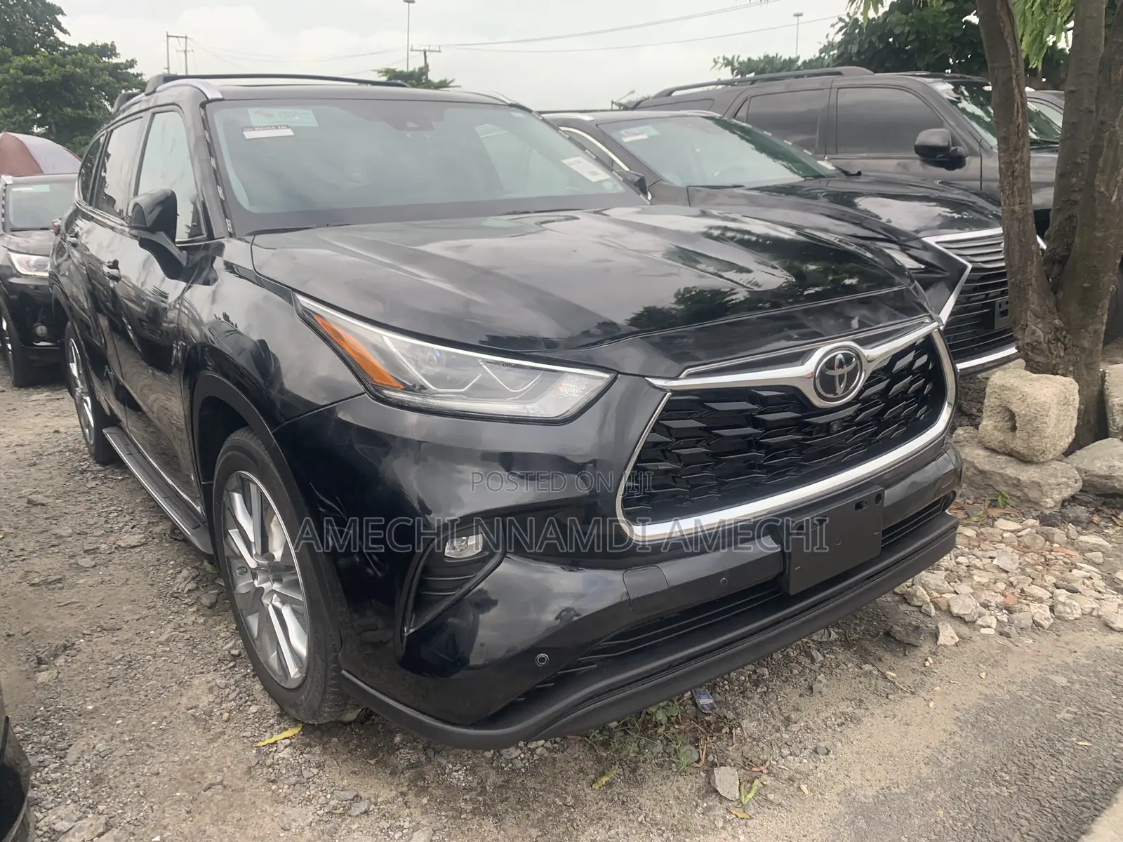 Toyota Highlander Platinum 2022 Black