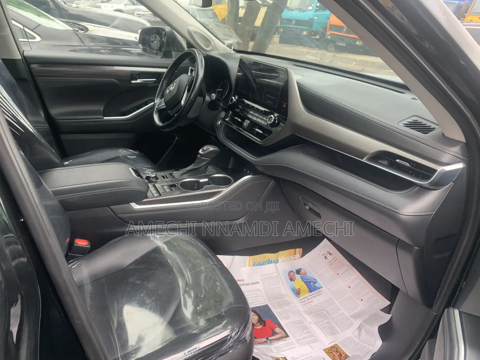 Toyota Highlander Platinum 2022 Black