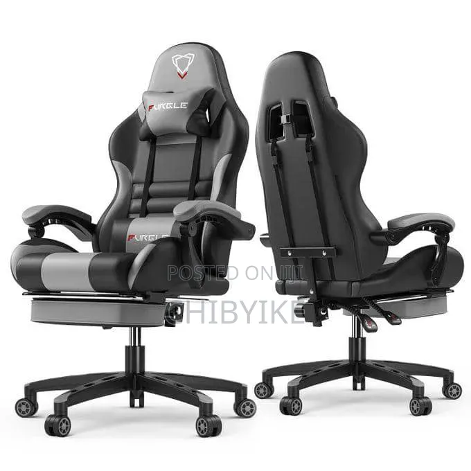 Furgle Gaming Office Chair (Pro Hand) Gray Black