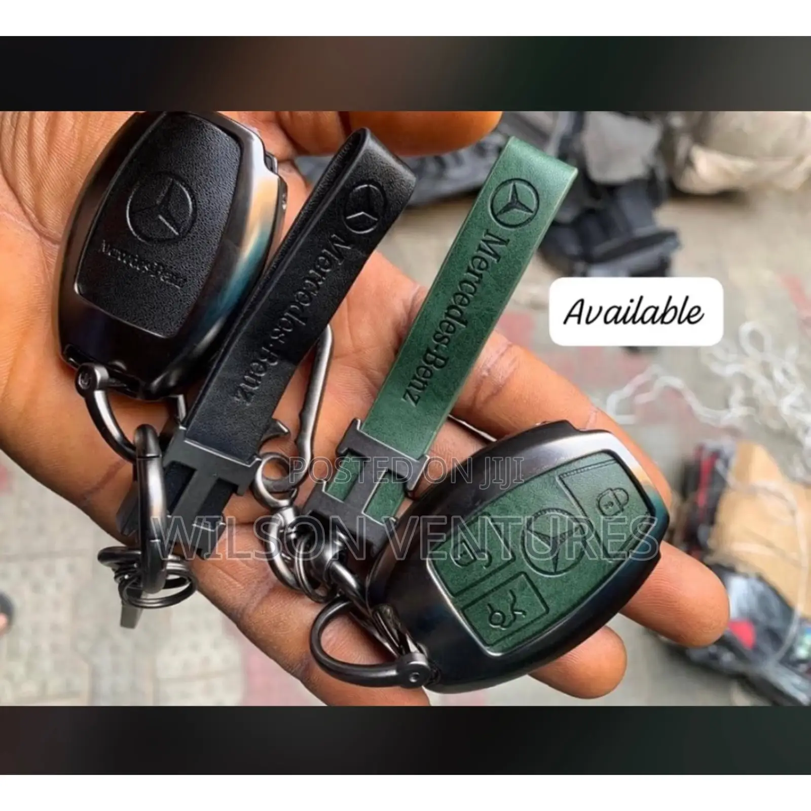 Metal Key Cover Pouch for Mercedes Benz