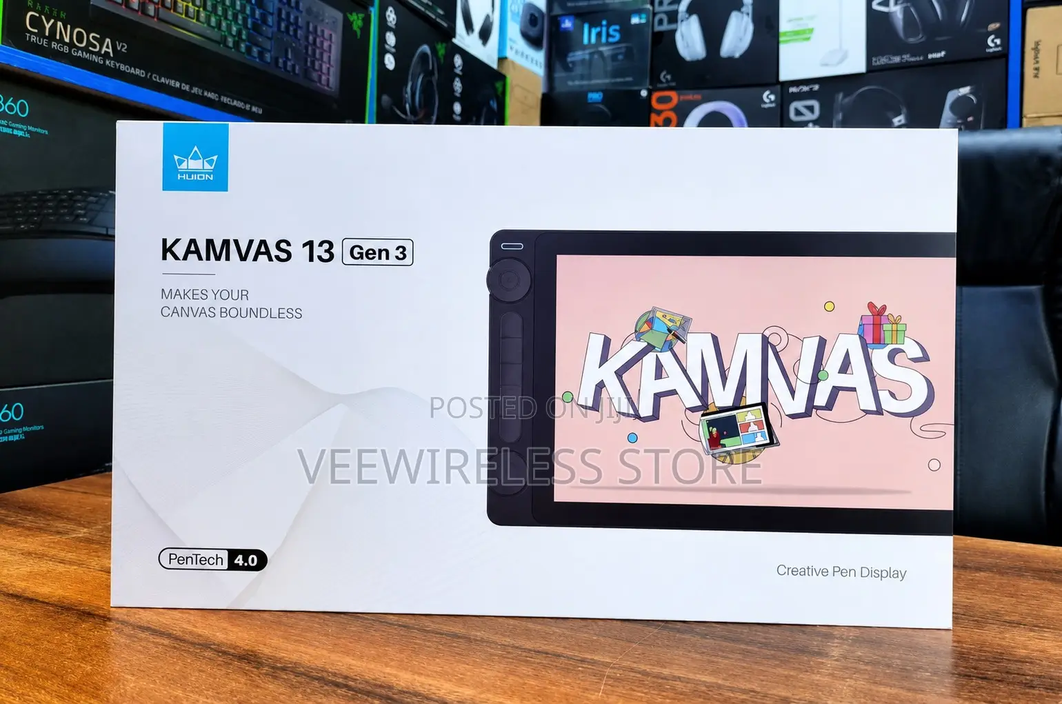 2024 Huion Kamvas 13 (Gen 3) Drawing Tablet With Screen,13.3