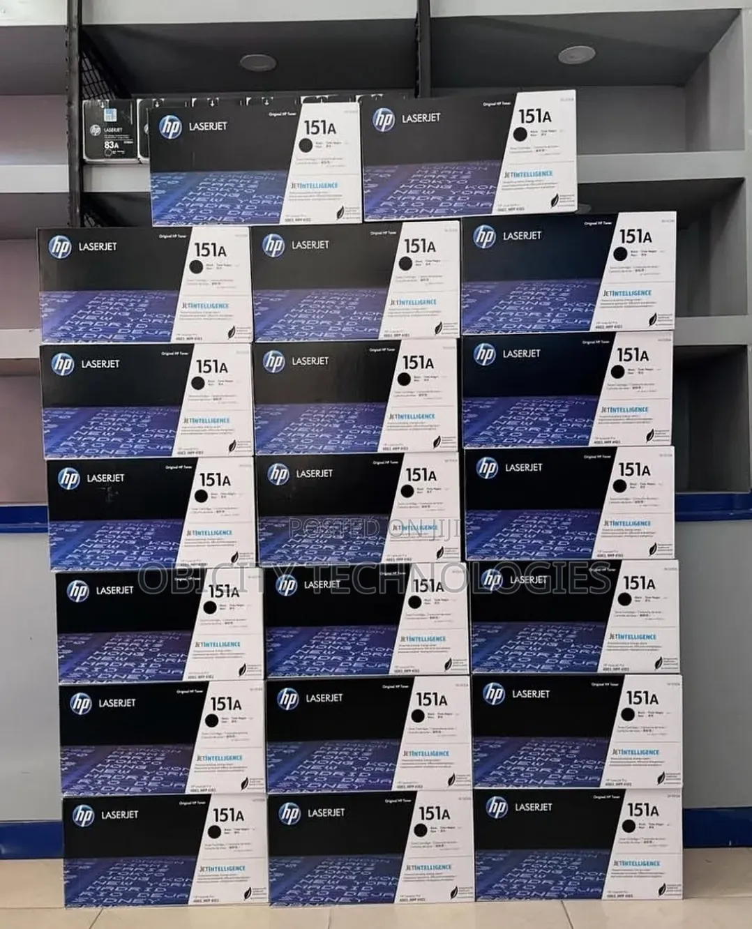 HP 151a Black Original Toner Cartridge -W1510a