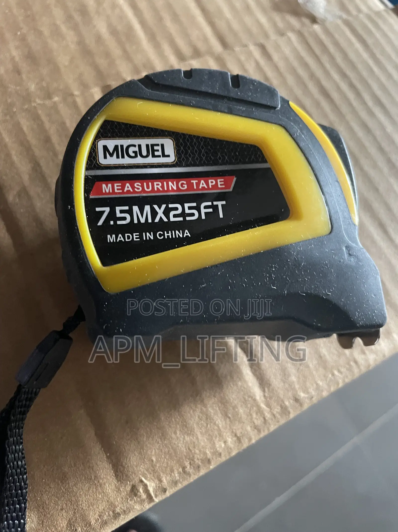 MIGUEL 7.5m X 25ft Measuring Tape
