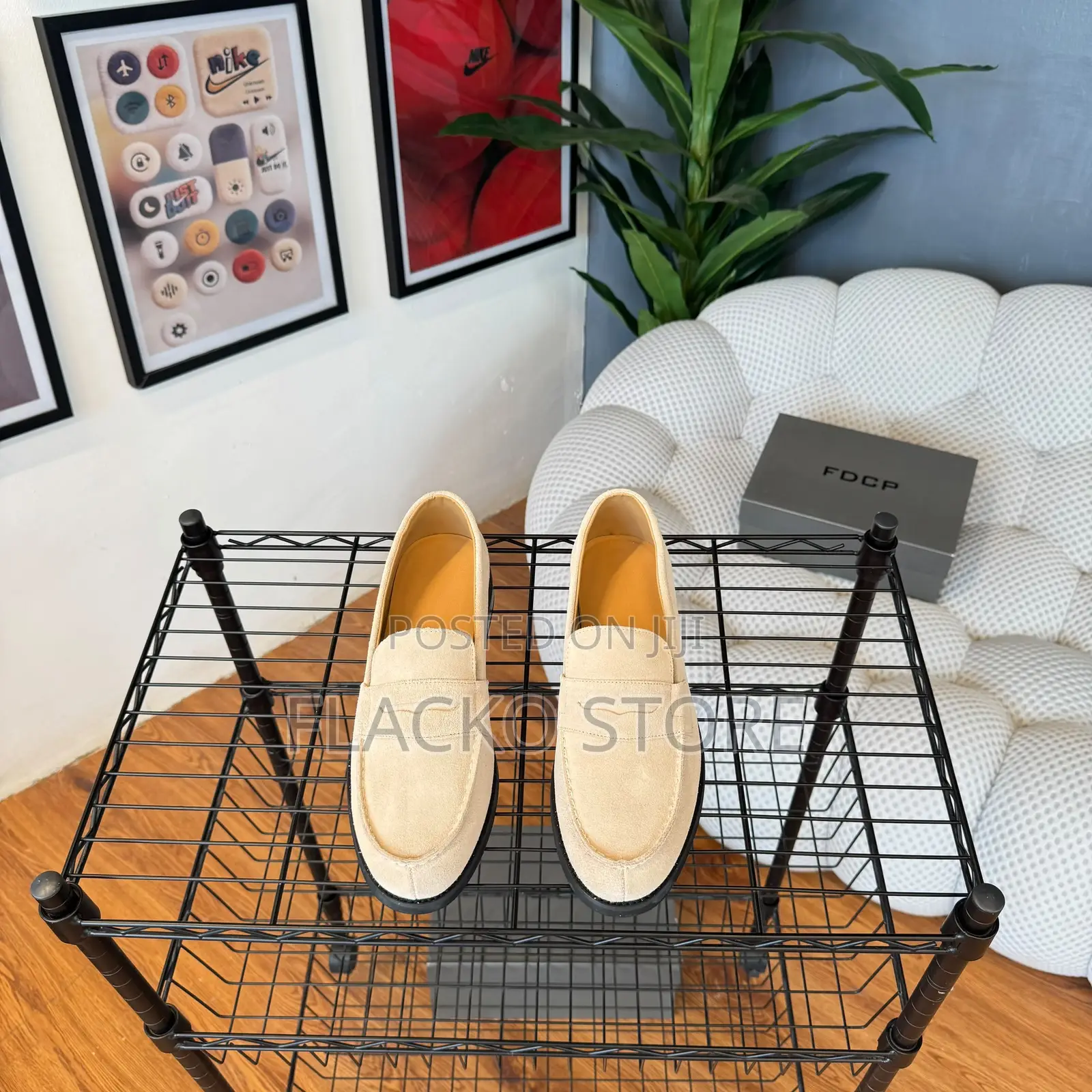 Original 180 Boxcalf Suede Penny Loafers Shoes
