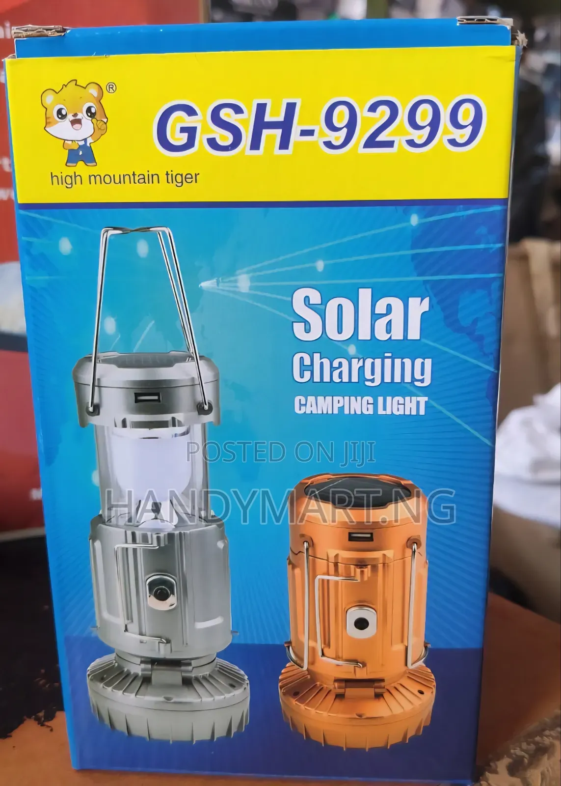 GSH-9299 Solar Charging Camping Light 20% OFF